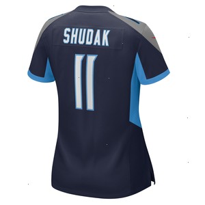 Caleb Shudak Tennessee Titans Nike Women's Game Player Jersey - Navy