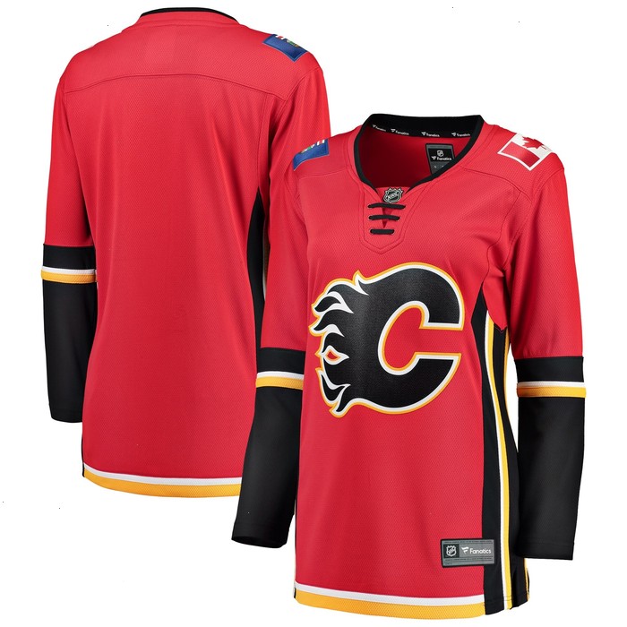 Calgary Flames Fanatics Branded Women's Premier Breakaway Alternate Jersey - Red/Black