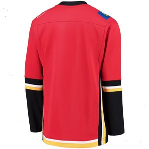 Calgary Flames Fanatics Branded Youth Alternate Replica Blank Jersey - Red/Black