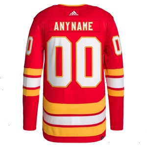 Calgary Flames adidas 2020/21 Home Primegreen Authentic Pro Custom Jersey - Red