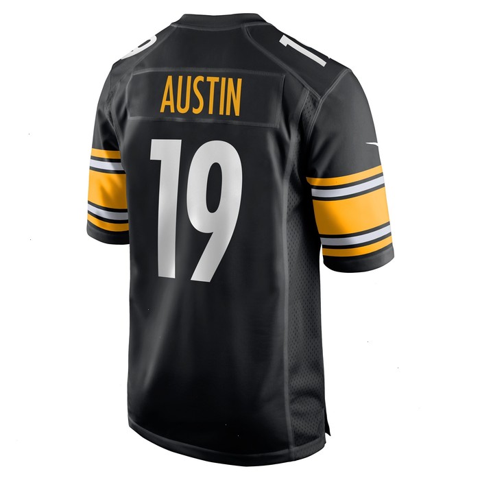 Calvin Austin III Pittsburgh Steelers Nike Game Player Jersey - Black