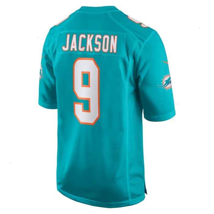 Calvin Jackson Miami Dolphins Nike Home Game Player Jersey - Aqua