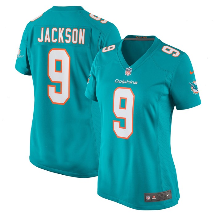 Calvin Jackson Miami Dolphins Nike Women's Home Game Player Jersey - Aqua