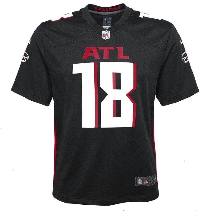 Calvin Ridley Atlanta Falcons Nike Youth Player Game Jersey - Black