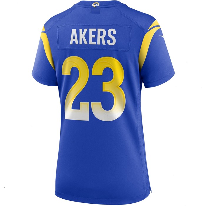 Cam Akers Los Angeles Rams Nike Women's Game Player Jersey - Royal