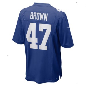 Cam Brown New York Giants Nike Game Jersey - Royal