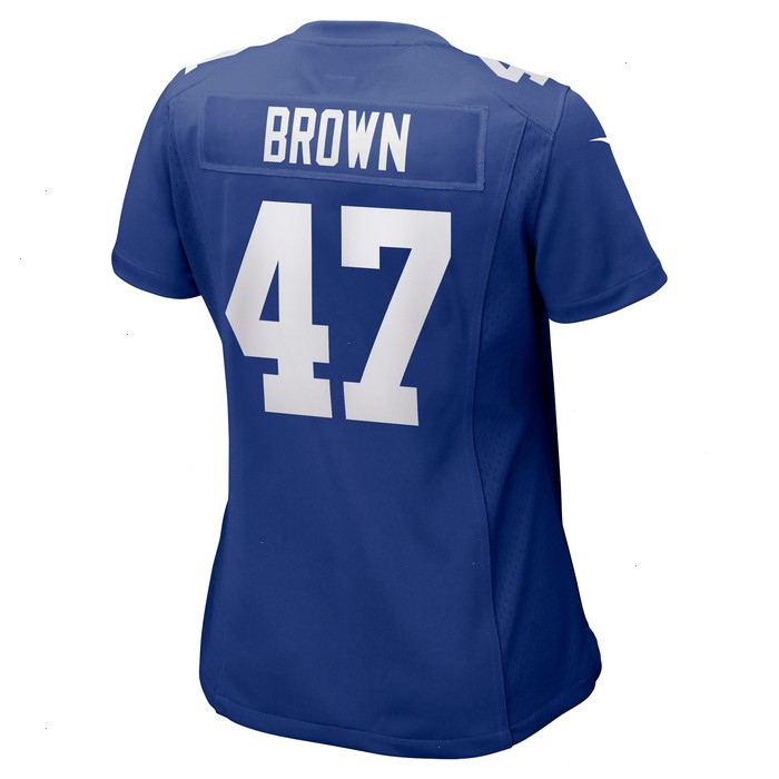 Cam Brown New York Giants Nike Women's Game Jersey - Royal