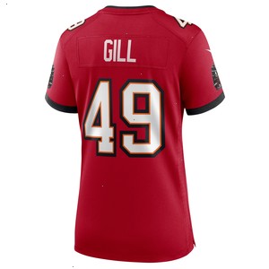 Cam Gill Tampa Bay Buccaneers Nike Women's Game Jersey - Red