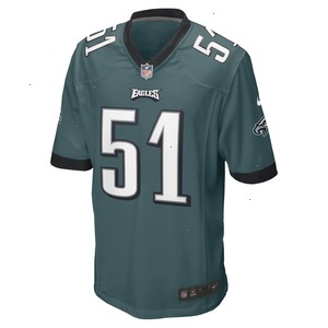 Cam Jurgens Philadelphia Eagles Nike Game Player Jersey - Midnight Green