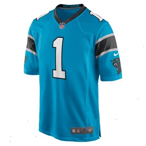 Cam Newton Carolina Panthers Nike Alternate Player Game Jersey - Blue