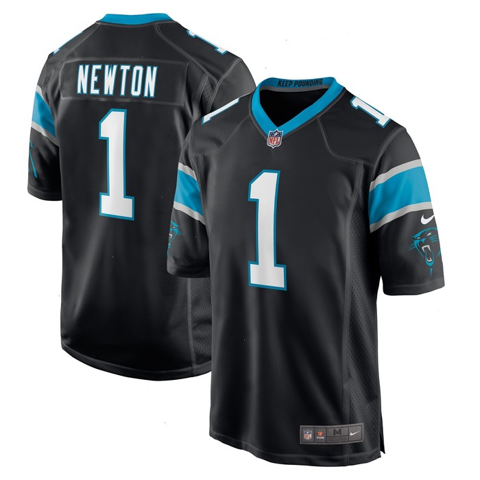 Cam Newton Carolina Panthers Nike Player Game Jersey - Black