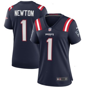 Cam Newton New England Patriots Nike Women's Game Jersey - Navy