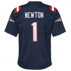 Cam Newton New England Patriots Nike Youth Game Jersey - Navy