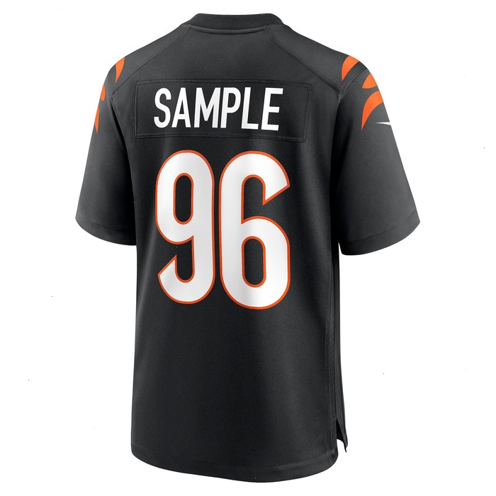 Cam Sample Cincinnati Bengals Nike Game Jersey - Black