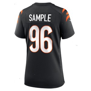 Cam Sample Cincinnati Bengals Nike Women's Game Jersey - Black