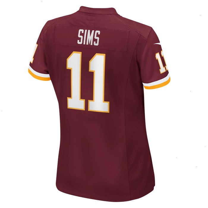 Cam Sims Washington Football Team Nike Women's Game Jersey - Burgundy