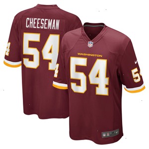 Camaron Cheeseman Washington Football Team Nike Game Jersey - Burgundy