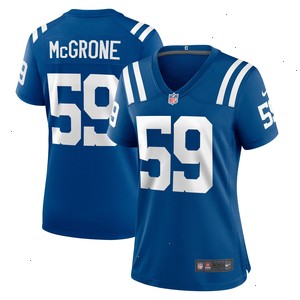 Cameron McGrone Indianapolis Colts Nike Women's Team Game Jersey - Royal