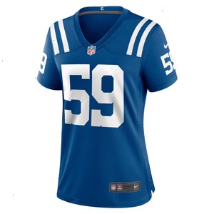 Cameron McGrone Indianapolis Colts Nike Women's Team Game Jersey - Royal