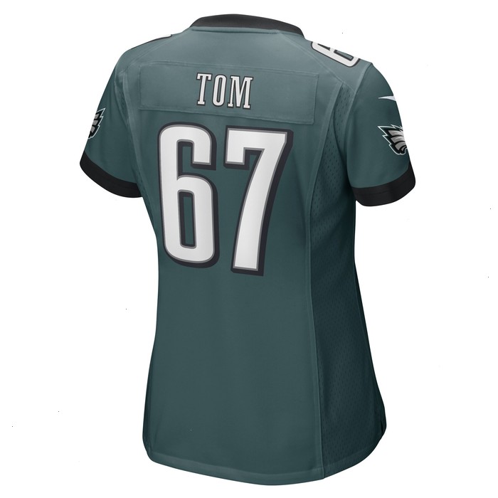 Cameron Tom Philadelphia Eagles Nike Women's Game Player Jersey - Midnight Green