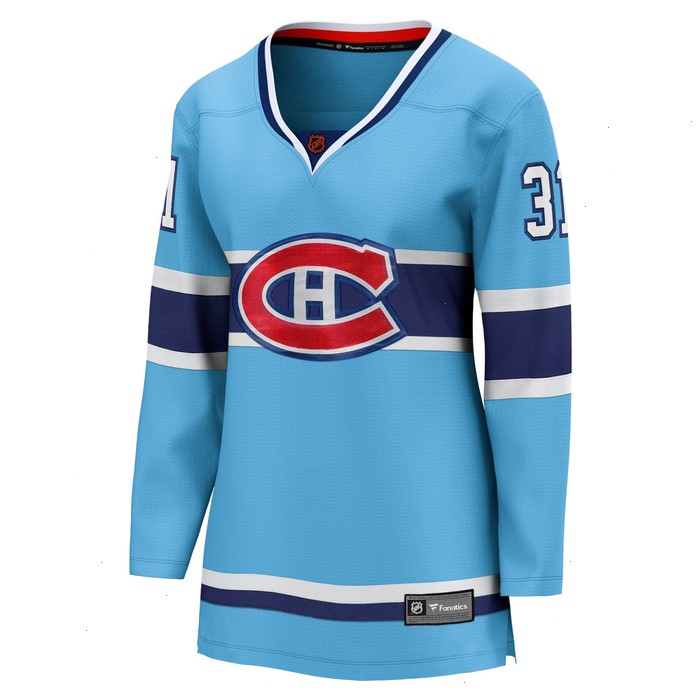 Carey Price Montreal Canadiens Fanatics Branded Women's Special Edition 2.0 Breakaway Player Jersey - Light Blue