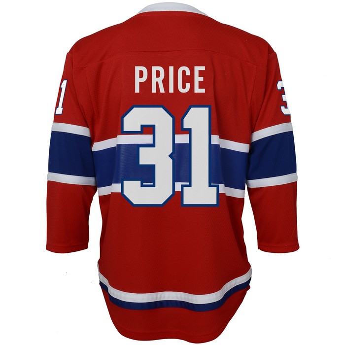 Carey Price Montreal Canadiens Youth Home Replica Player Jersey - Red