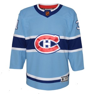 Carey Price Montreal Canadiens Youth Special Edition 2.0 Premier Player Jersey - Light Blue