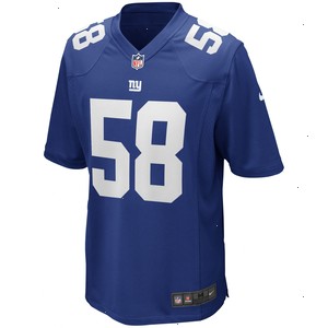 Carl Banks New York Giants Nike Game Retired Player Jersey - Royal