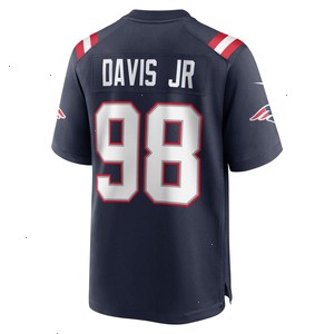 Carl Davis Jr. New England Patriots Nike Game Player Jersey - Navy