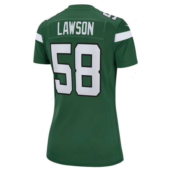 Carl Lawson New York Jets Nike Women's Game Jersey - Gotham Green