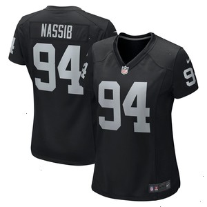 Carl Nassib Las Vegas Raiders Nike Women's Game Jersey - Black