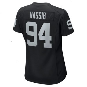 Carl Nassib Las Vegas Raiders Nike Women's Game Jersey - Black