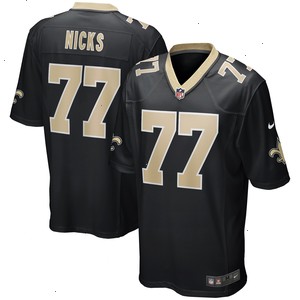 Carl Nicks New Orleans Saints Nike Game Retired Player Jersey - Black