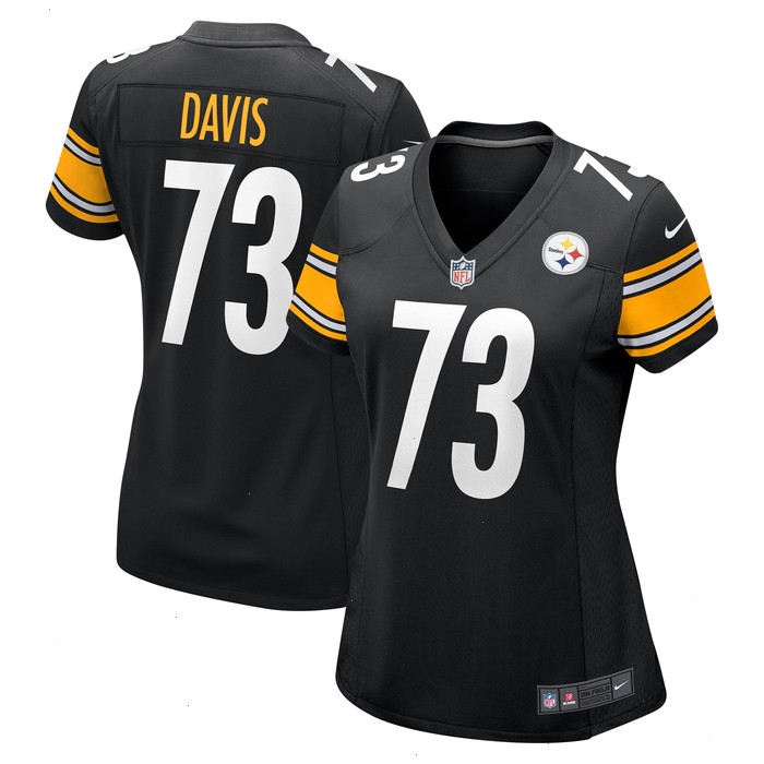 Carlos Davis Pittsburgh Steelers Nike Women's Game Jersey - Black