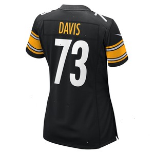 Carlos Davis Pittsburgh Steelers Nike Women's Game Jersey - Black