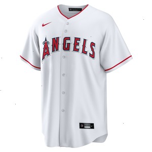 Carlos Estevez Los Angeles Angels Nike Home Replica Player Jersey - White