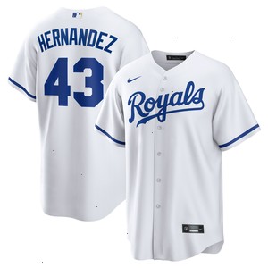 Carlos Hernández Kansas City Royals Nike Home Replica Player Jersey - White