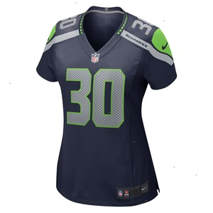 Carlos Hyde Seattle Seahawks Nike Women's Game Jersey - College Navy