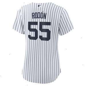 Carlos Rodon New York Yankees Nike Women's Home Official Player Jersey - White/Navy