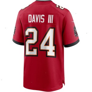 Carlton Davis III Tampa Bay Buccaneers Nike Game Player Jersey - Red