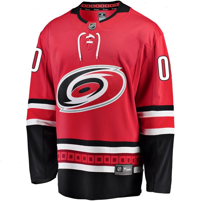 Carolina Hurricanes Fanatics Branded Alternate Breakaway Custom Jersey - Red