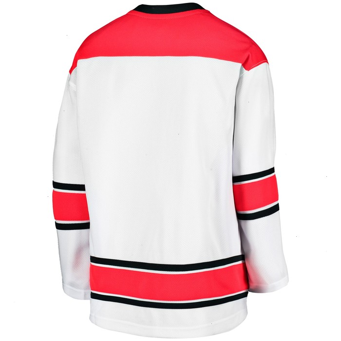 Carolina Hurricanes Fanatics Branded Youth Breakaway Replica Away Jersey - White