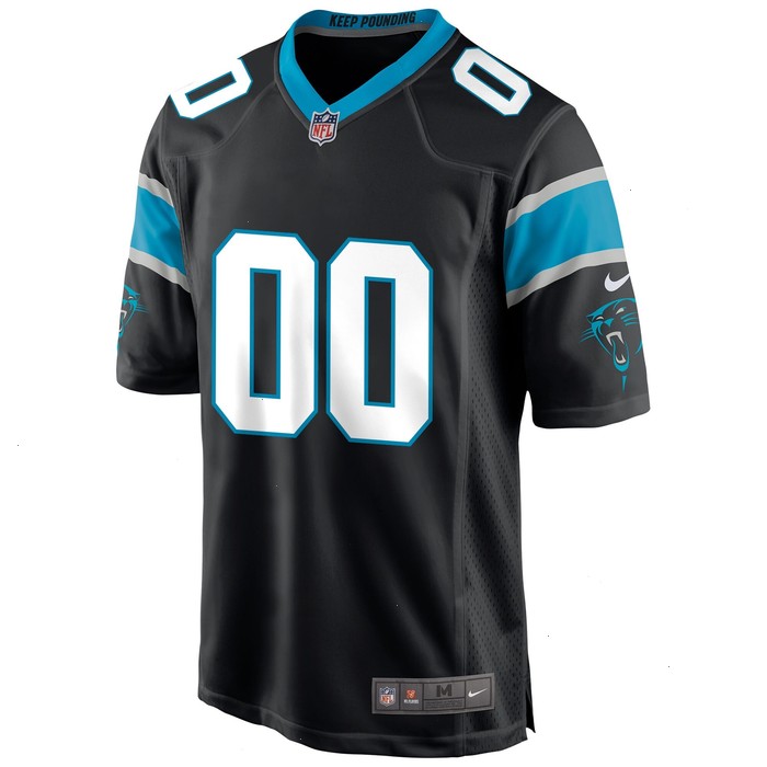 Carolina Panthers Nike Custom Game Jersey - Black