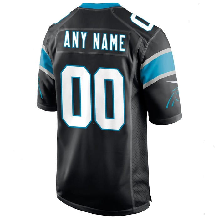 Carolina Panthers Nike Custom Game Jersey - Black