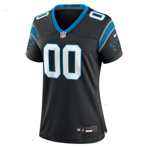 Carolina Panthers Nike Women's Custom Game Jersey - Black