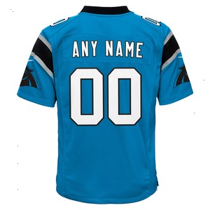  Carolina Panthers Nike Youth Alternate Custom Game Jersey - Blue