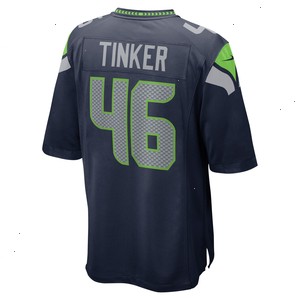 Carson Tinker Seattle Seahawks Nike Home Game Player Jersey - College Navy