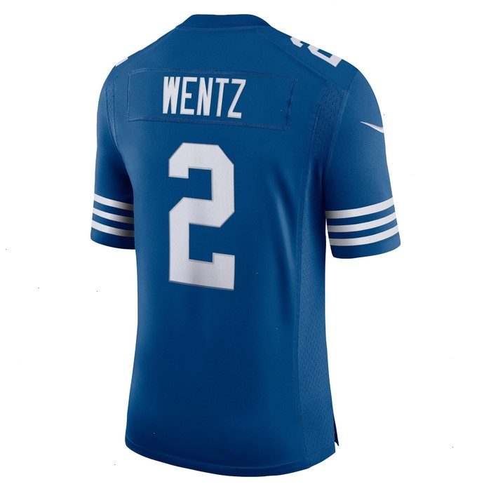 Carson Wentz Indianapolis Colts Nike Alternate Vapor Limited Jersey - Royal