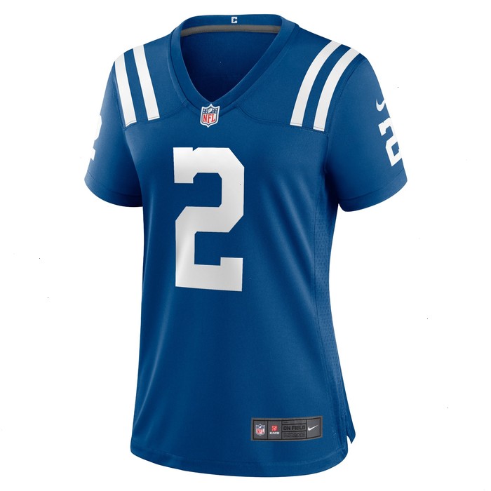 Carson Wentz Indianapolis Colts Nike Women's Player Game Jersey - Royal