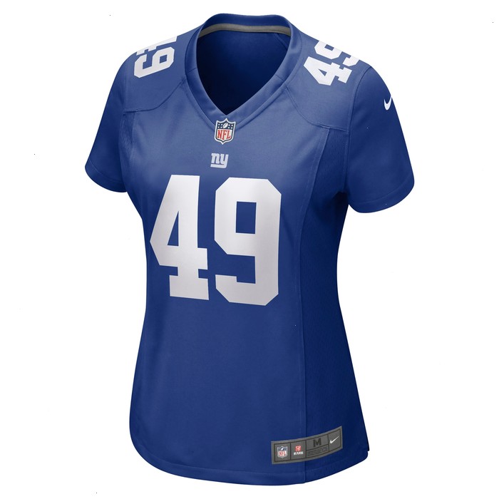 Carter Coughlin New York Giants Nike Women's Game Jersey - Royal